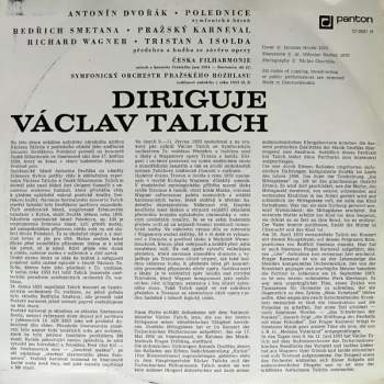 Bedřich Smetana: Diriguje Václav Talich - Polednice, Pražský Karneval, Tristan A Isolda