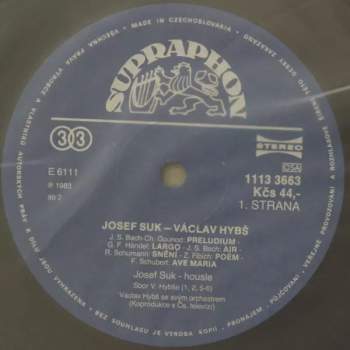 Josef Suk: Josef Suk • Václav Hybš Orchestra