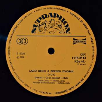 Zdeněk Dvořák: Duo