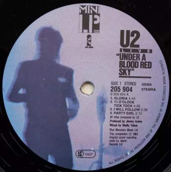 U2: Live "Under A Blood Red Sky"