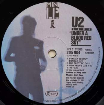 U2: Live "Under A Blood Red Sky"