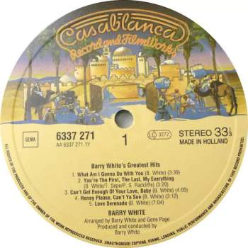 Barry White: Barry White's Greatest Hits