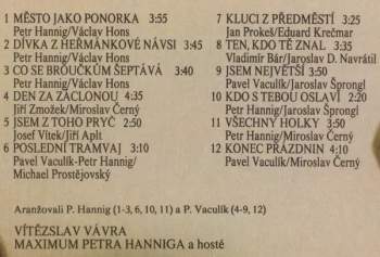 Vítězslav Vávra: Vítězslav Vávra & Maximum Petra Hanniga
