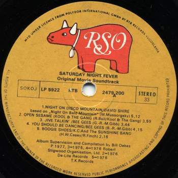 Various: Saturday Night Fever (The Original Movie Sound Track)