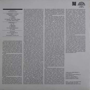 The Czech Philharmonic Orchestra: Symfonie Č.1 D Dur "Klasická" / Symfonie Č.7