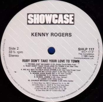 Kenny Rogers: Ruby Don't Take Your Love To Town
