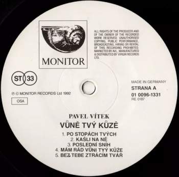 Pavel Vítek: Vůně Tvý Kůže