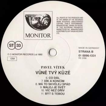 Pavel Vítek: Vůně Tvý Kůže