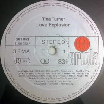 Tina Turner: Love Explosion