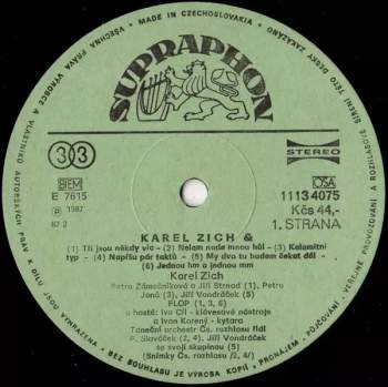 Karel Zich: &