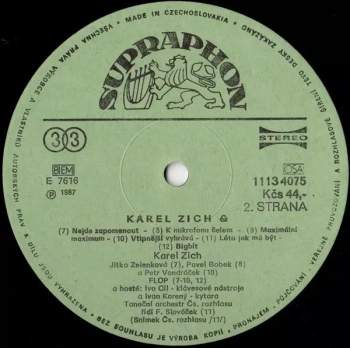 Karel Zich: &