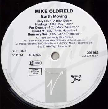 Mike Oldfield: Earth Moving