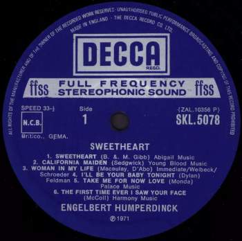Engelbert Humperdinck: Sweetheart