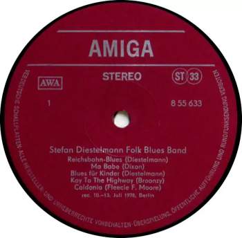 Stefan Diestelmann Folk Blues Band: Stefan Diestelmann Folk Blues Band