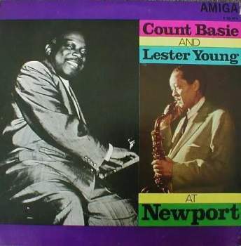Count Basie And Lester Young At Newport