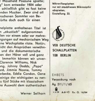 Various: Pioniere Des Jazz