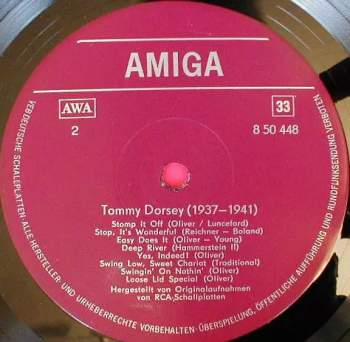 Tommy Dorsey: Tommy Dorsey (1937 - 1941)