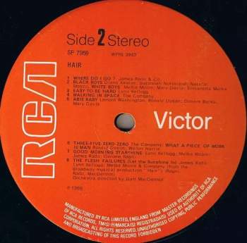 Various: Hair - The American Tribal Love-Rock Musical - The Original Broadway Cast Recording