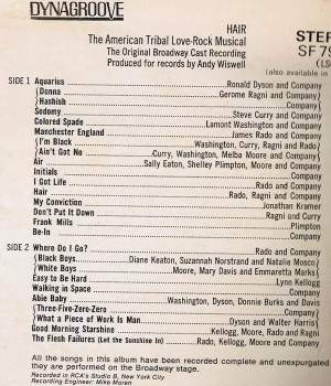 Various: Hair - The American Tribal Love-Rock Musical - The Original Broadway Cast Recording