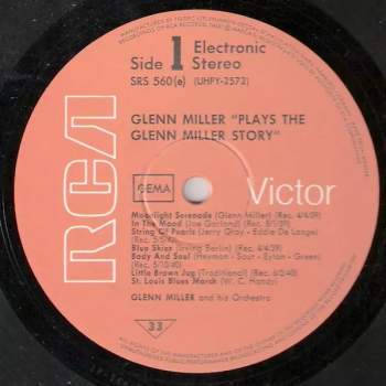 Glenn Miller And His Orchestra: Glenn Miller Story