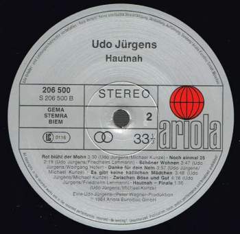 Udo Jürgens: Hautnah