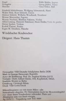 Heinrich Schütz: Weihnachtshistorie