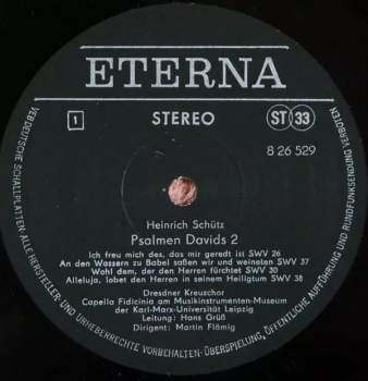 Heinrich Schütz: Psalmen Davids 2