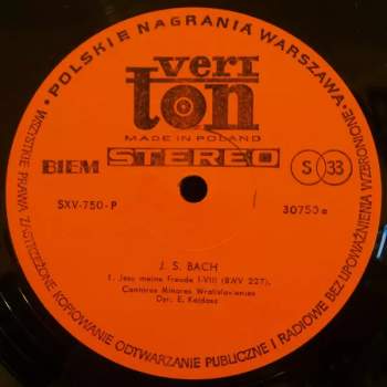 Edmund Kajdasz: Johann Sebastian Bach (1685-1750)