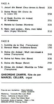 Gheorghe Zamfir: Improvisations Flûte De Pan Et Orgue