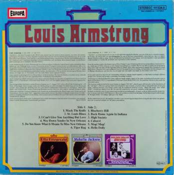 Louis Armstrong: Louis Armstrong