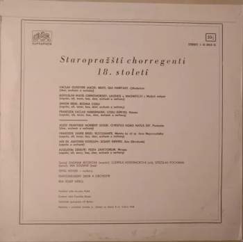 Various: Staropražští Chorregenti 18. Století