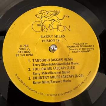 Barry Miles: Fusion Is...