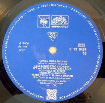 Bob Dylan: Songy Boba Dylana (+ BOOKLET)