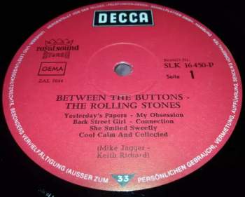 The Rolling Stones: Between The Buttons