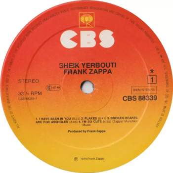 Frank Zappa: Sheik Yerbouti