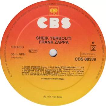 Frank Zappa: Sheik Yerbouti