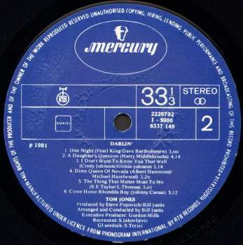 Tom Jones: Darlin´