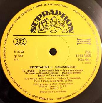 Various: Intertalent — Galakoncert
