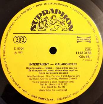 Various: Intertalent — Galakoncert