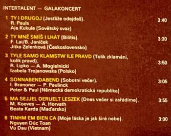 Various: Intertalent — Galakoncert