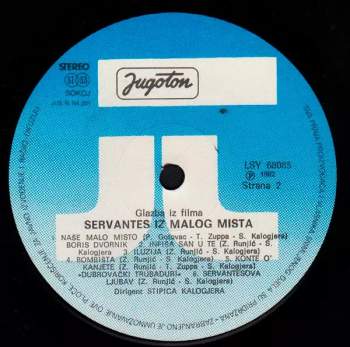Various: Glazba Iz Filma Danijela Marušića - Servantes Iz Maloga Mista