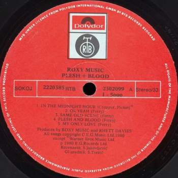 Roxy Music: Flesh + Blood