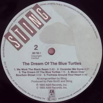 Sting: The Dream Of The Blue Turtles