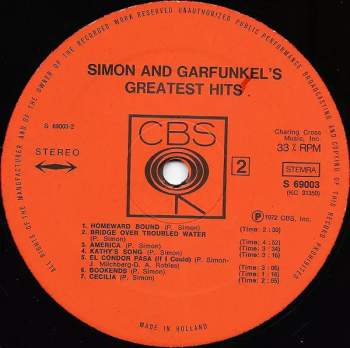 Simon & Garfunkel: Simon And Garfunkel's Greatest Hits