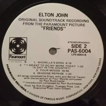 Elton John: Friends