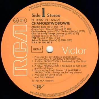 David Bowie: ChangesTwoBowie