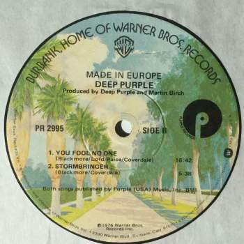 Deep Purple: Made In Europe