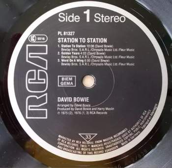 David Bowie: Station To Station