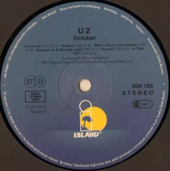 U2: October