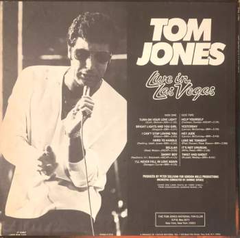 Tom Jones: Live In Las Vegas
